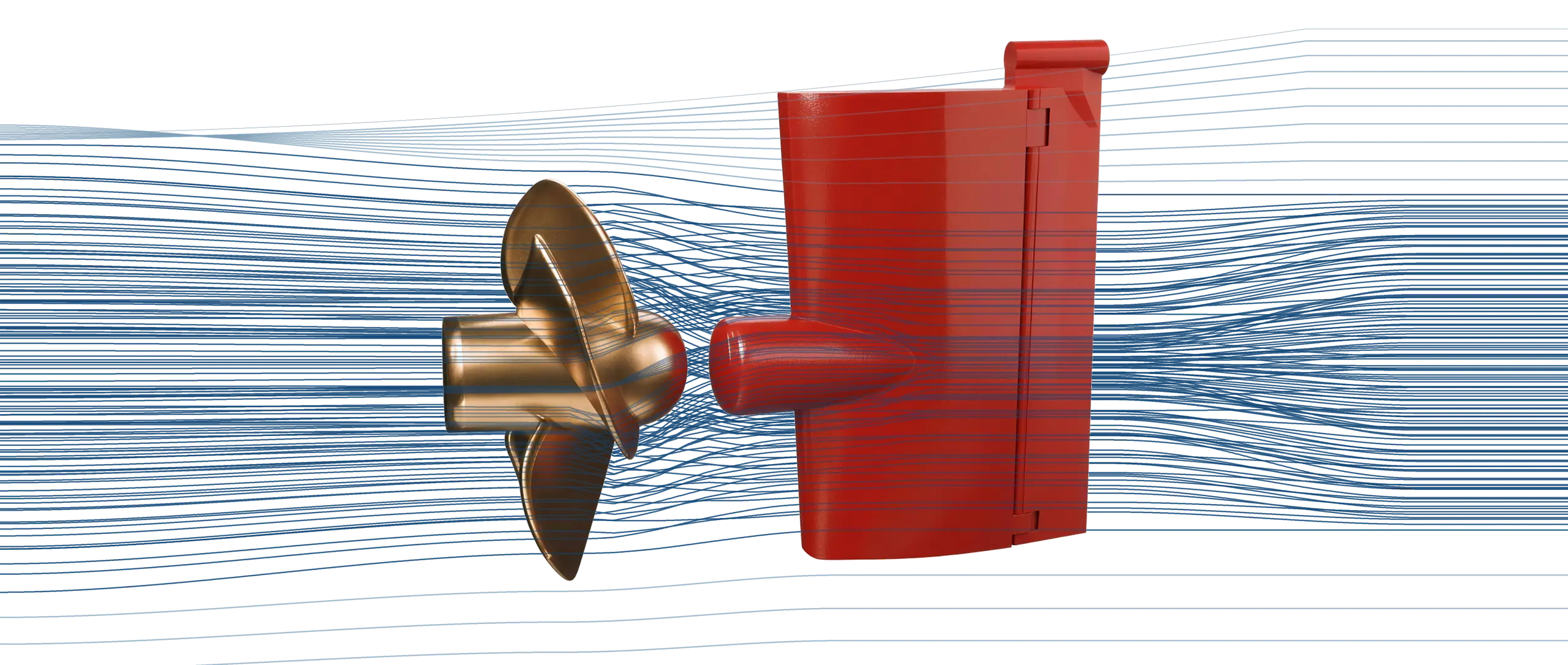 Flow simulation of the propeller wake around the combination rudder with propulsion bulb